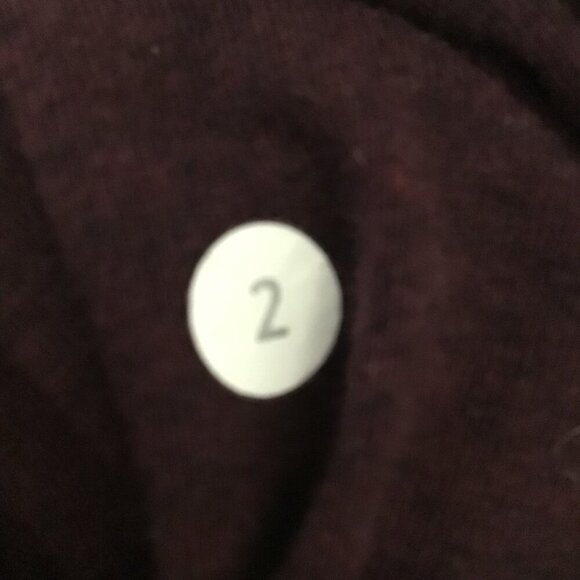Lululemon On The Double Pullover Heathered Bordeaux Drama Size 2 - Picture 8 of 14